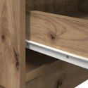 Szafka nocna vidaXL z podświetleniem LED Artisan Oak 45x40x55 cm