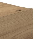 Szafka nocna vidaXL z podświetleniem LED Artisan Oak 45x40x55 cm