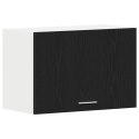 Wisząca szafka vidaXL w czarnym dębie - 60x31x60 cm, wykonana z materiału drewnopochodnego