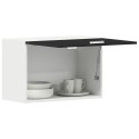 Wisząca szafka vidaXL w czarnym dębie - 60x31x60 cm, wykonana z materiału drewnopochodnego