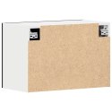 Wisząca szafka vidaXL w czarnym dębie - 60x31x60 cm, wykonana z materiału drewnopochodnego
