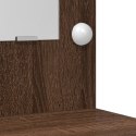 Toaletka vidaXL z oświetleniem LED Brązowy Dąb 78,5x41x135 cm
