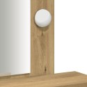 Toaletka vidaXL z oświetleniem LED Sosna Artisan 50x41x140 cm