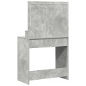 Toaletka vidaXL z oświetleniem LED w betonie szarym 79x41x135 cm