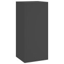  Stojaki na rośliny na zewnątrz Filary 2 szt. Czarny 24x24x55 cm Stal
