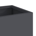 Podniesiony ogród vidaXL 60x26x45 cm stal antracytowa