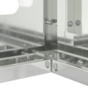 Pokrowiec na klimatyzator vidaXL 110x50x80 cm ze stali ocynkowanej