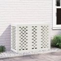 Pokrowiec na klimatyzator vidaXL Biały 110x50x80 cm Stalowy
