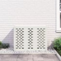 Pokrowiec na klimatyzator vidaXL Biały 110x50x80 cm Stalowy