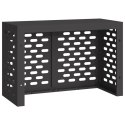 Pokrowiec na klimatyzator vidaXL Czarny 90x40x60 cm Stal