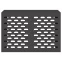 Pokrowiec na klimatyzator vidaXL Czarny 90x40x60 cm Stal
