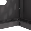 Pokrowiec na klimatyzator vidaXL Czarny 90x40x60 cm Stal