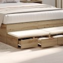  Szuflady do łóżka Artisan Oak 120x36,5x16,5 cm z materiału drewnopochodnego