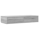  Szuflady do łóżka Szare Sonoma 90x36,5x16,5 cm z materiału drewnopochodnego