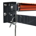  Zwijana markiza, pomarańcz i brąz, 3x2,5 m, tkanina i aluminium