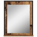 Lustro łazienkowe vidaXL Stary Drewno 50x12x60 cm Drewno sztuczne