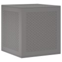 VidaXL Skrzynia na Zewnątrz Jasnoszara 55x53x57 cm PP