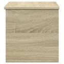 VidaXL Skrzynia, dąb sonoma, 60x35x35 cm, materiał drewnopochodny