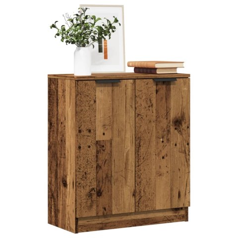 VidaXL Szafka, stare drewno, 60x30x70 cm, materiał drewnopochodny VidaXL Szafka, stare drewno, 60x30x70 cm, materiał drewnopochodny