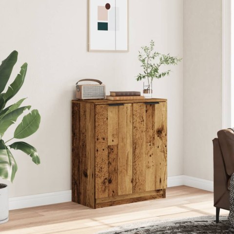 VidaXL Szafka, stare drewno, 60x30x70 cm, materiał drewnopochodny VidaXL Szafka, stare drewno, 60x30x70 cm, materiał drewnopochodny