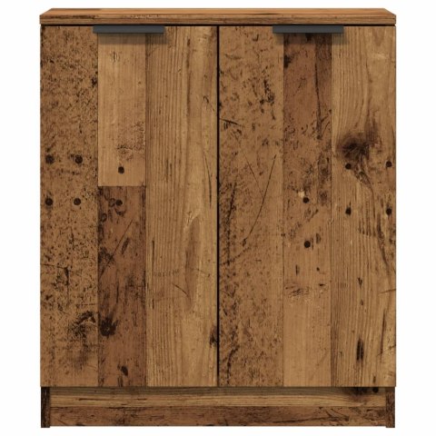 VidaXL Szafka, stare drewno, 60x30x70 cm, materiał drewnopochodny VidaXL Szafka, stare drewno, 60x30x70 cm, materiał drewnopochodny