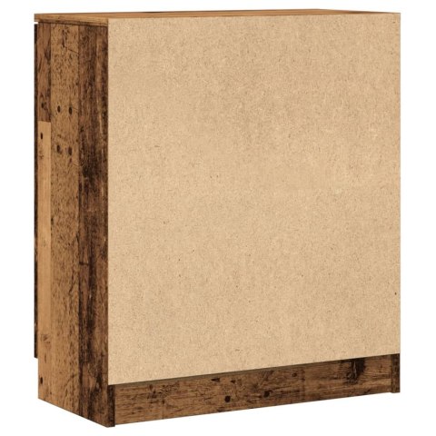 VidaXL Szafka, stare drewno, 60x30x70 cm, materiał drewnopochodny VidaXL Szafka, stare drewno, 60x30x70 cm, materiał drewnopochodny