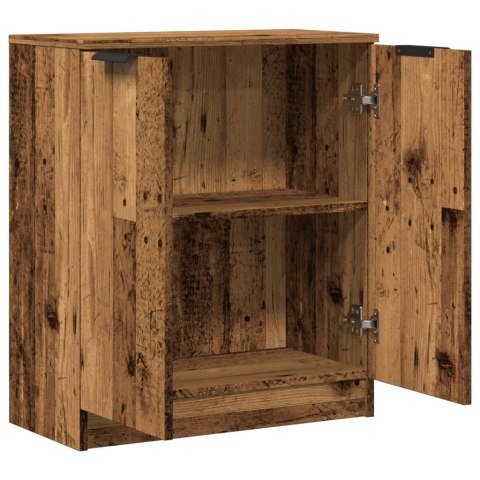 VidaXL Szafka, stare drewno, 60x30x70 cm, materiał drewnopochodny VidaXL Szafka, stare drewno, 60x30x70 cm, materiał drewnopochodny