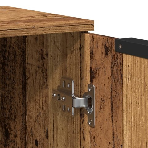 VidaXL Szafka, stare drewno, 60x30x70 cm, materiał drewnopochodny VidaXL Szafka, stare drewno, 60x30x70 cm, materiał drewnopochodny