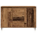 VidaXL Szafka z Drzwiami i Szufladami Stare Drewno 101,5x35x70 cm