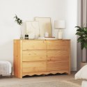 Komoda vidaXL ""DRAMMEN"" 111x43x73,5 cm Lite drewno sosnowe