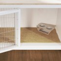 VidaXL Mata konopna dla gryzoni 1x1 m 5 mm