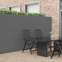  Ogrodzenie dwustronne szare 1,8x3 m PVC