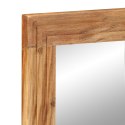 VidaXL Lustro łazienkowe 50x70x3 cm Lite drewno akacjowe