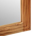 VidaXL Lustro łazienkowe 50x70x3 cm Lite drewno akacjowe