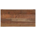 VidaXL Stolik kawowy Naturalne drewno Lite drewno 110 x 55 x 40 cm
