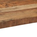 VidaXL Stolik kawowy Naturalne drewno Lite drewno 110 x 55 x 40 cm