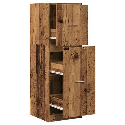 VidaXL Szafka apteczna, stare drewno, 40x41x118 cm VidaXL Szafka apteczna, stare drewno, 40x41x118 cm