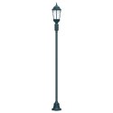 Lampa ogrodowa vidaXL 2-lampowa E27 Zielona 220 cm Aluminium