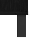 Szafka łazienkowa vidaXL Czarny Dąb 80x33x60 cm Z materiału drewnopochodnego