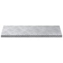  Aluminiowe Nakładki na Schody 10 szt Antypoślizgowe 60x18 cm