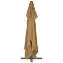  Parasol ogrodowy z przenośną podstawą, taupe