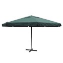  Parasol z aluminium, 500 cm, zielony