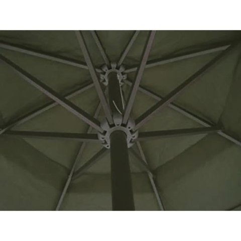 Parasol z aluminium, 500 cm, zielony Parasol z aluminium, 500 cm, zielony