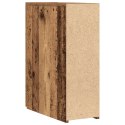 VidaXL Szafka aptekarza Stare Drewno 20x45,5x60 cm Drewno inżynieryjne