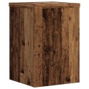 VidaXL Podstawki pod doniczki, 2 szt., stare drewno, 20x20x30 cm