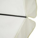  Parasol z aluminium, 500 cm, biały