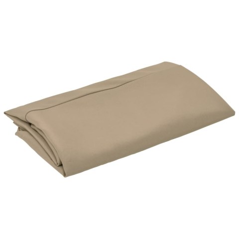 VidaXL Zamienne pokrycie parasola ogrodowego, kolor taupe, 350 cm VidaXL Zamienne pokrycie parasola ogrodowego, kolor taupe, 350 cm