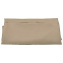 VidaXL Zamienne pokrycie parasola ogrodowego, kolor taupe, 350 cm