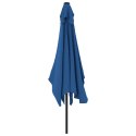 PARASOL OGRODOWY TARASOWY 300x200 cm NIEBIESKI