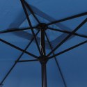 PARASOL OGRODOWY TARASOWY 300x200 cm NIEBIESKI
